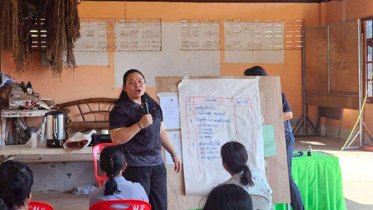 พช.พังโคน ขับเคลื่อนโครงการส่งเสริมการพัฒนาชุมชนธรรมาภิบาล 